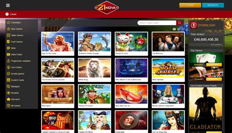 21 nova casino de download